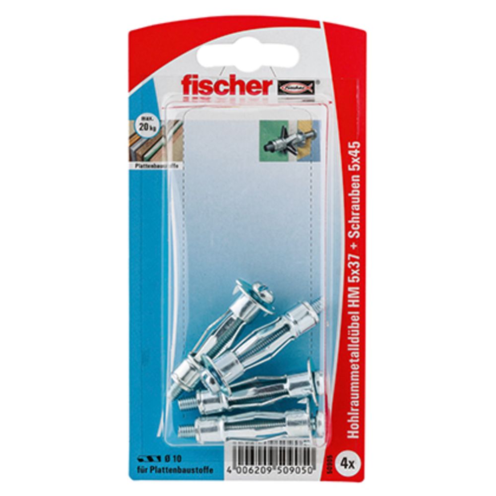 Fischer ohutlevyankkuri 4 kpl