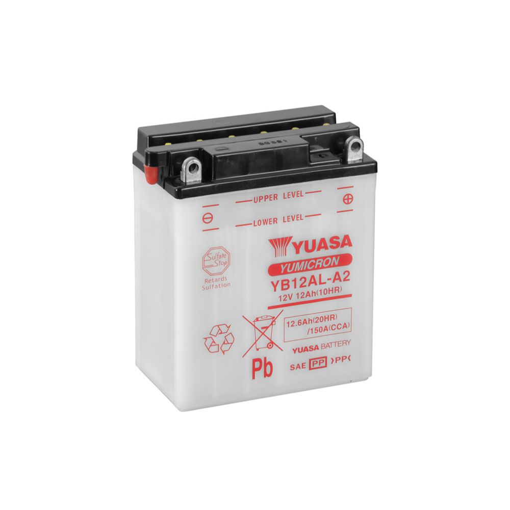 Yuasa MP-akku 12V 12Ah "YB12AL-A2"