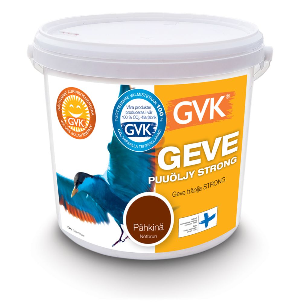 Geve Strong träolja brun 2,7 L