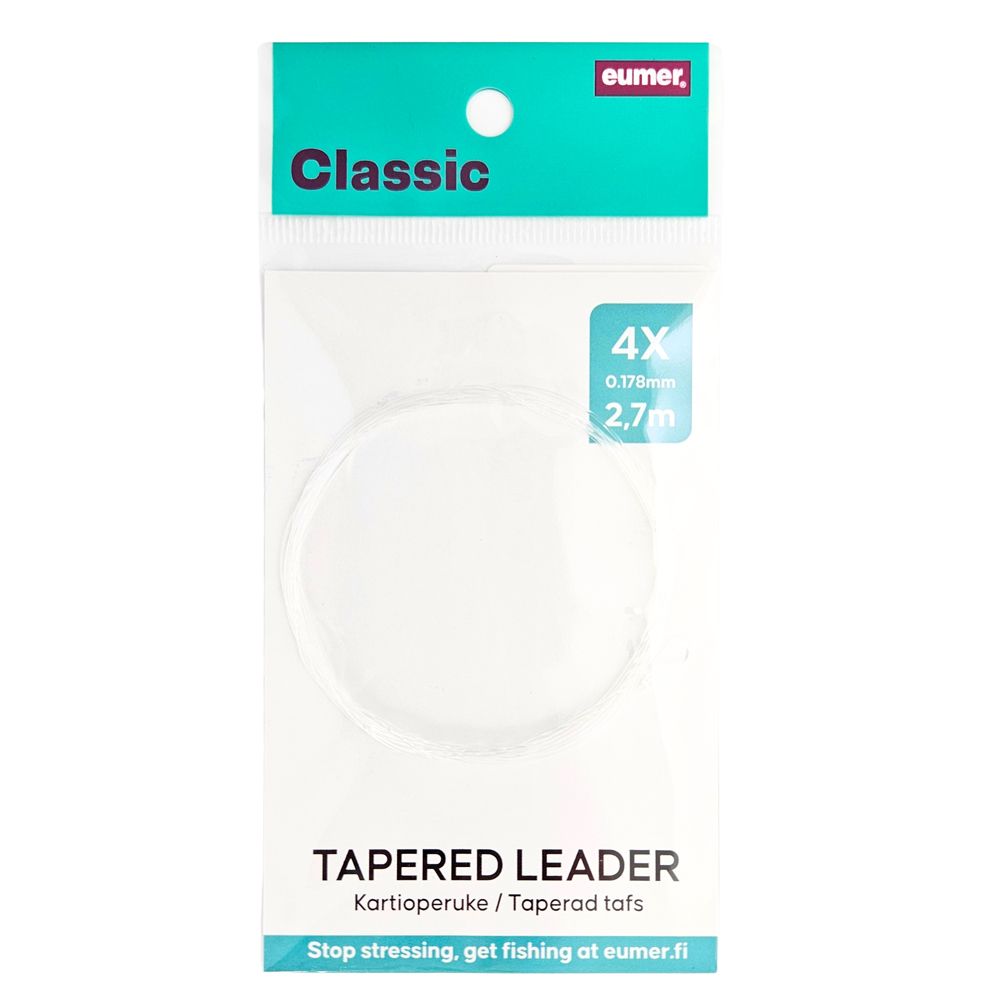 Eumer Classic taperad tafs i nylon 9'