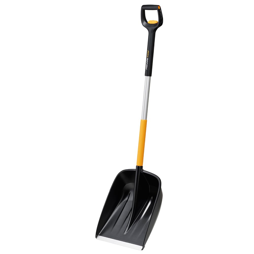 Fiskars X-series snöskyffel med teleskopskaft