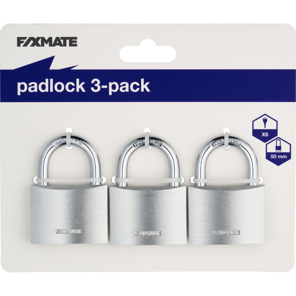 Fixmate tabalukukomplekt 50 mm 3 tk