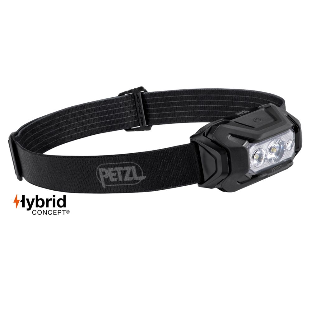 Petzl Aria 2 RGB pannlampa 450 lm svart