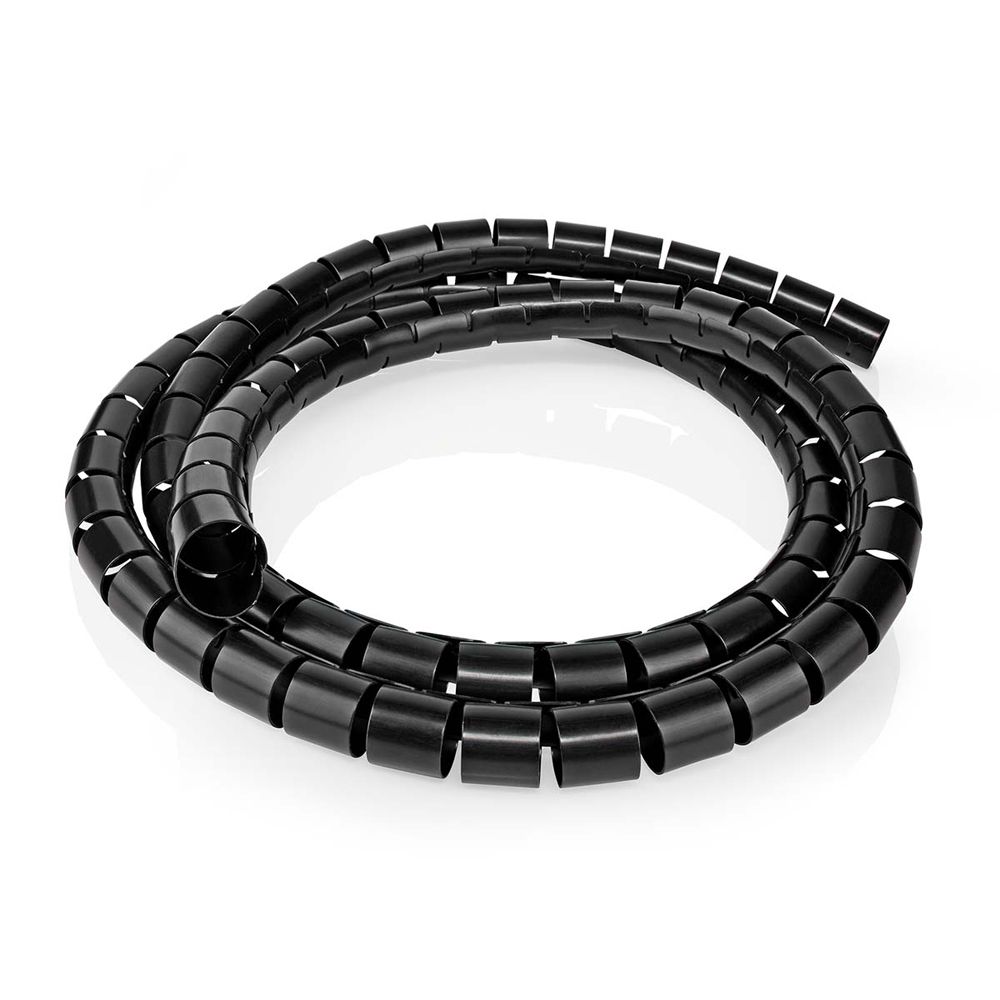 Kabelspiral svart 25–100 mm 10 m