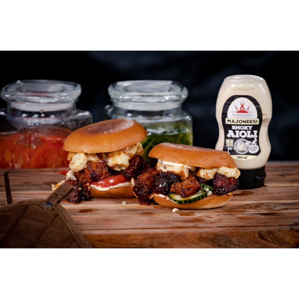 Poppamies Smoky Aioli majoneesi 290 ml