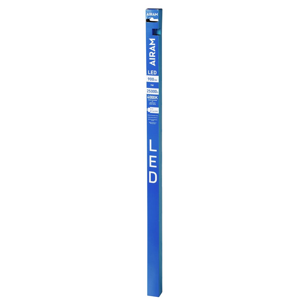 Airam T8 LED-lysrör G13 9 W 590 mm + glimtändare