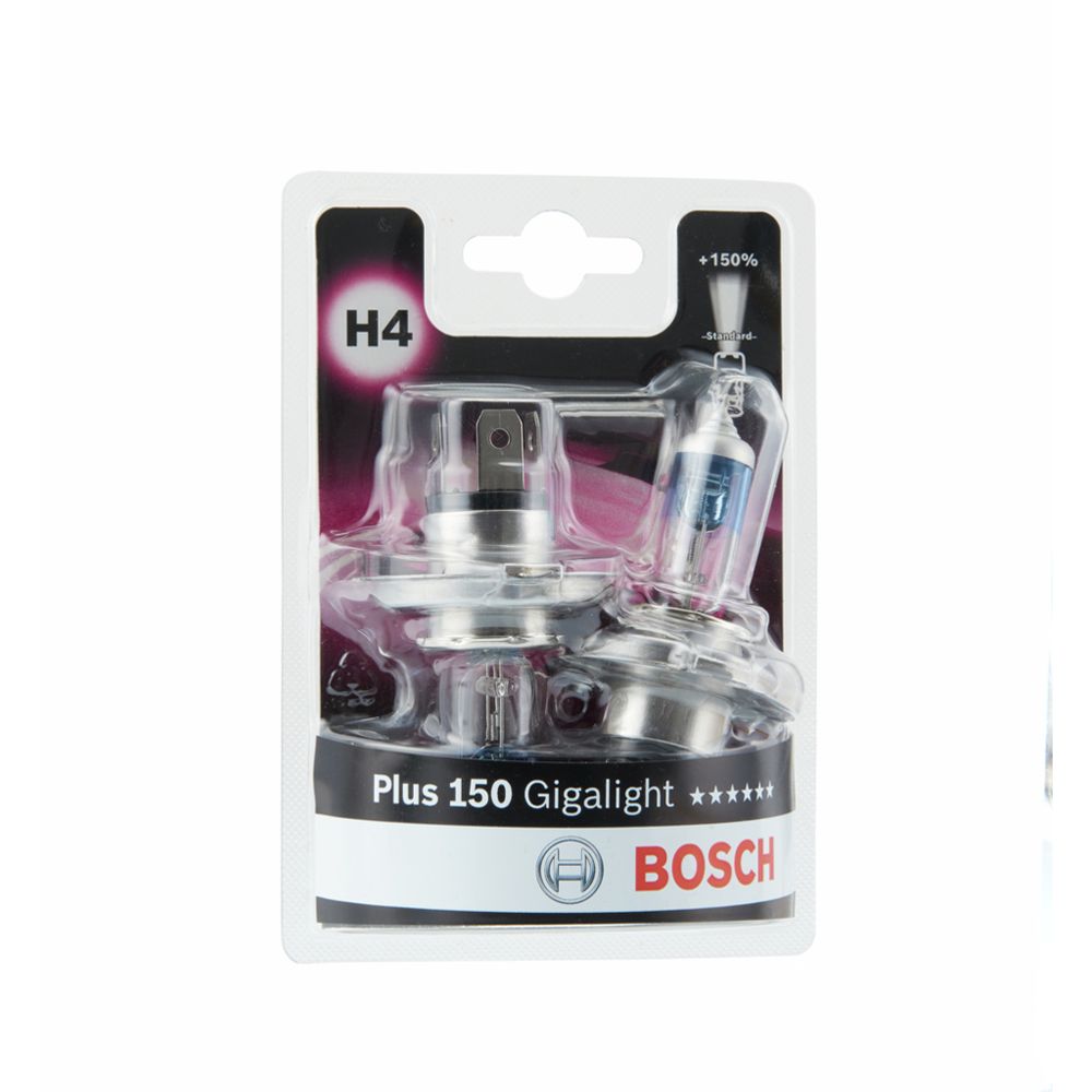 Bosch Plus 150 Gigalight H4-polttimopari