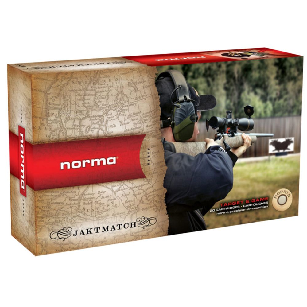 Norma Jaktmatch patron 9,3x62 15,0 g/232 gr FMJ 50 st.