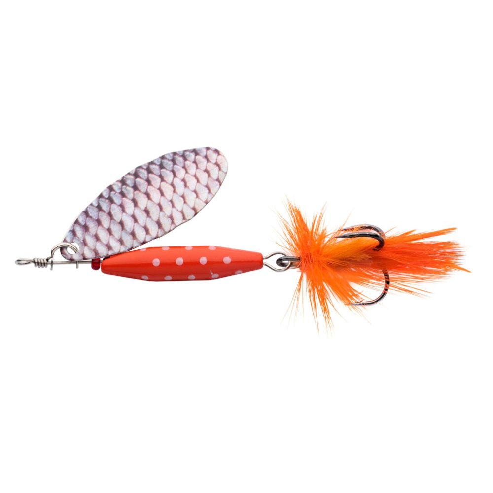 Abu Garcia Reflex Red LF spinnare 7 g Silver