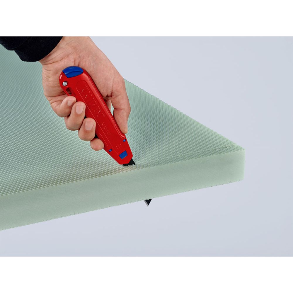 Knipex® 90 10 165 CutiX brytbladskniv med magnesiumram 18 mm
