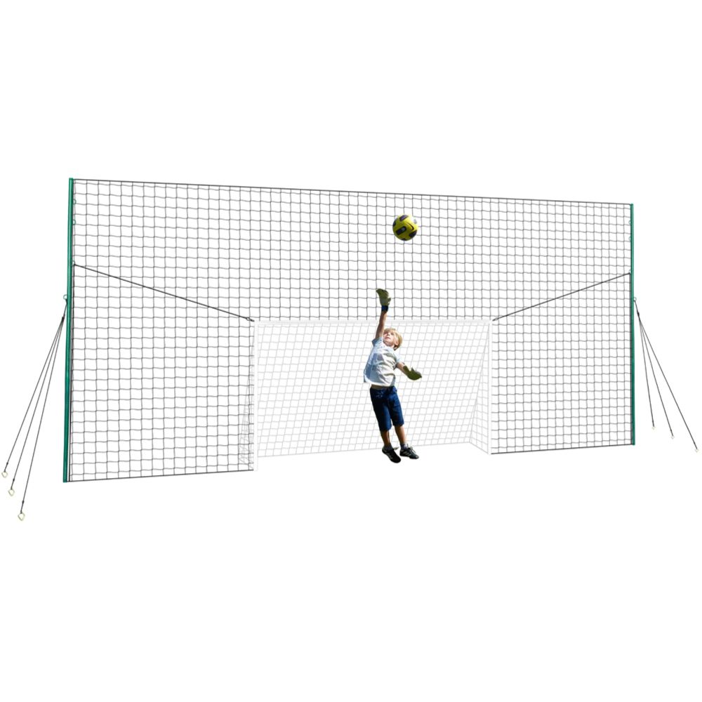 Open Goaaal fotbollsmål med bollretur-nät 2,7 x 1,6 m