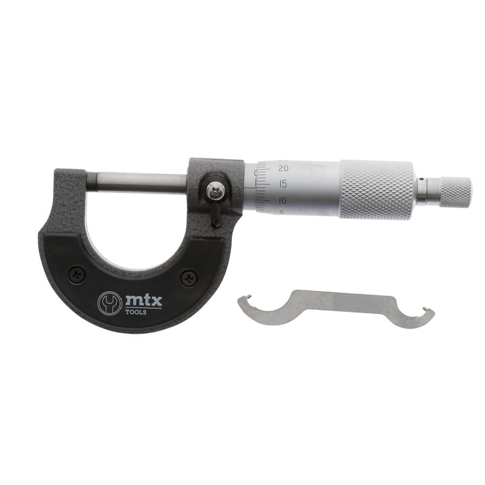 MTX Tools mikrometer yttre 0–25 mm