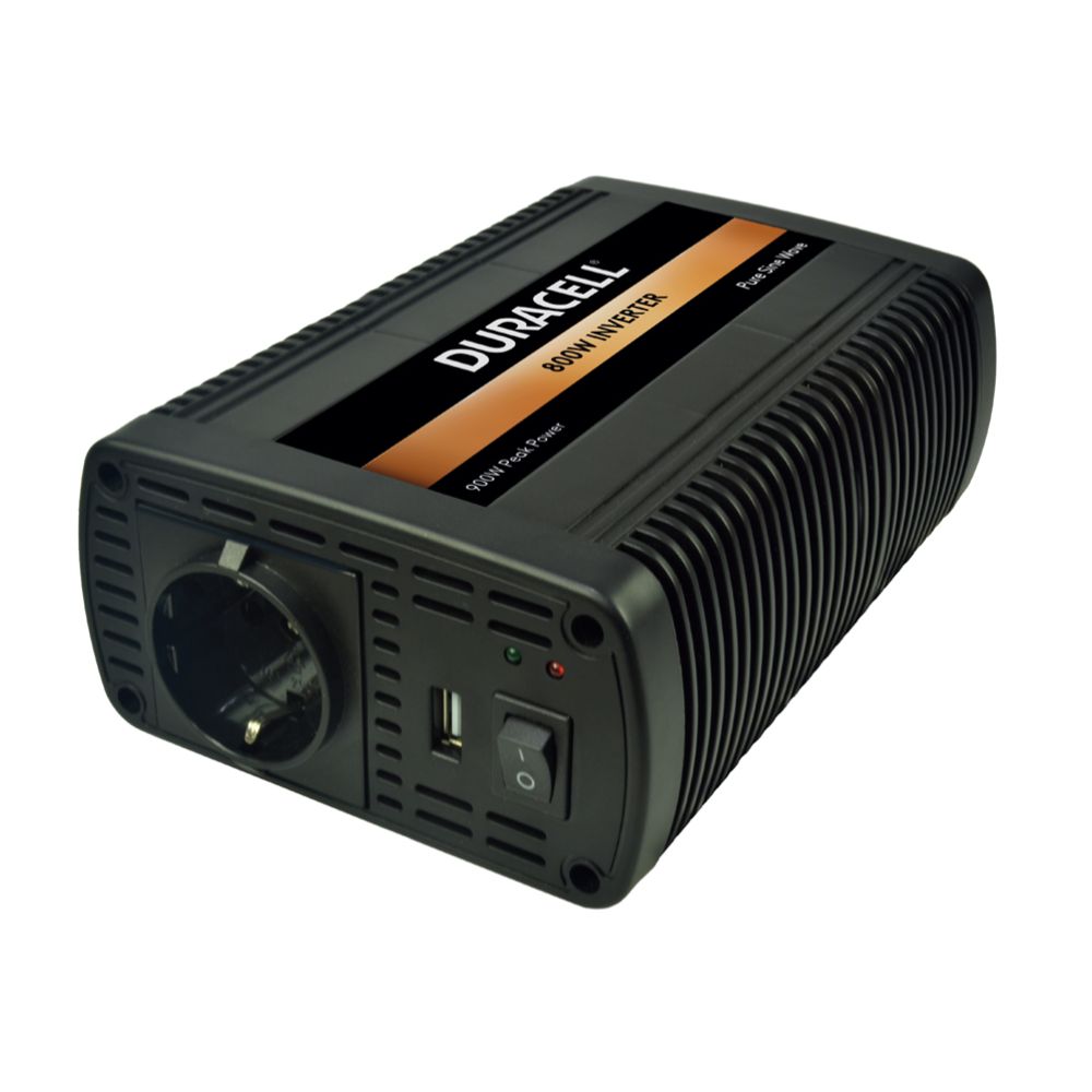 Duracell inverter 12 V DC - 230 V AC 800 W