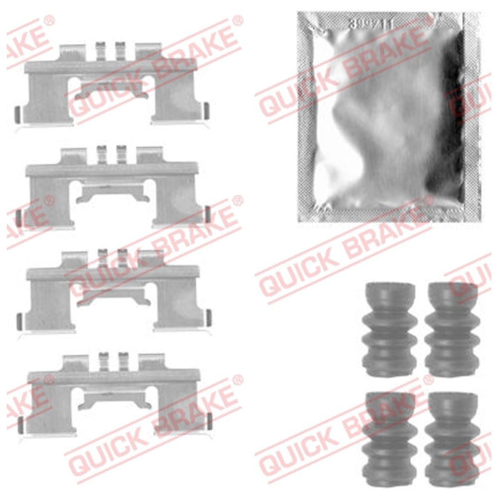 Jarrupalojen asennussarja 23-20104