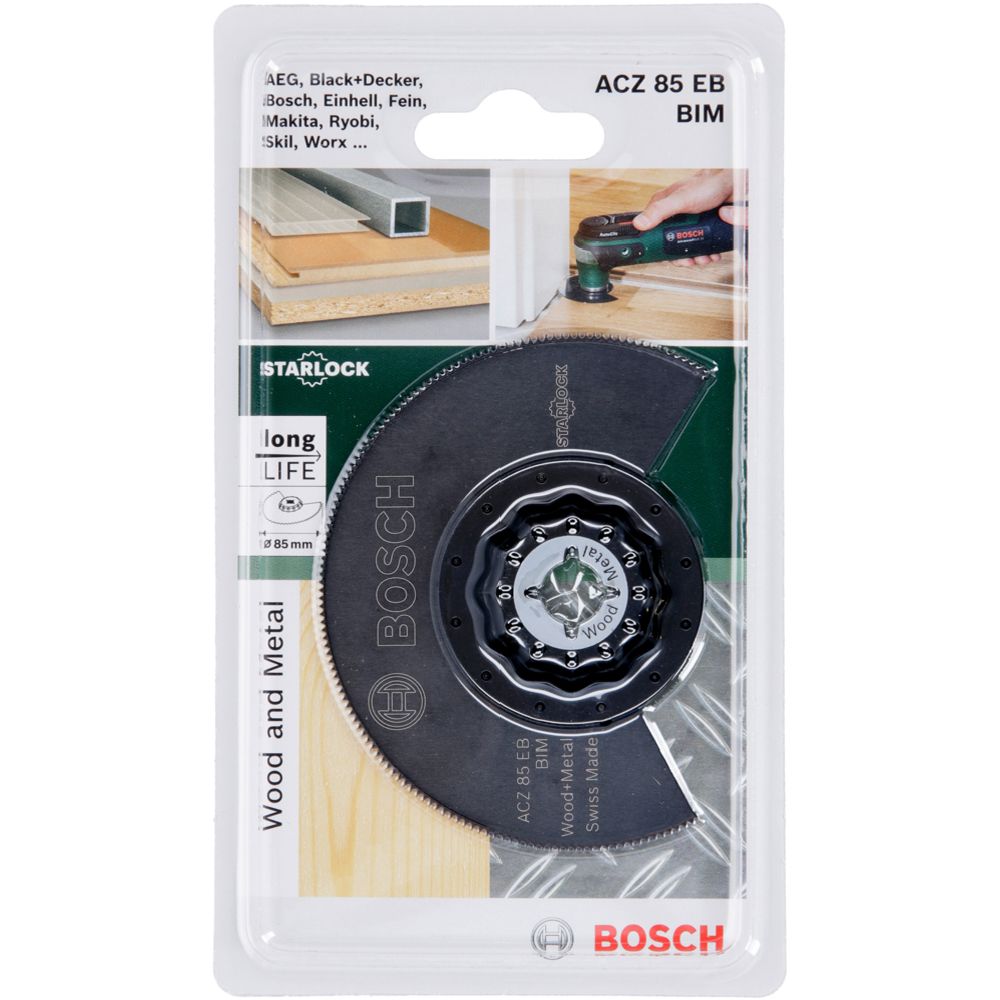 Bosch segmenttisahanterä ACZ 85 EB Wood and Metal 85 mm