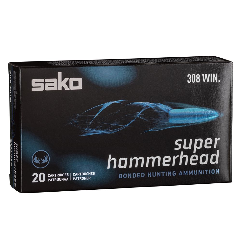 Sako .308 Win Super Hammerhead 11,7 g 20 kpl