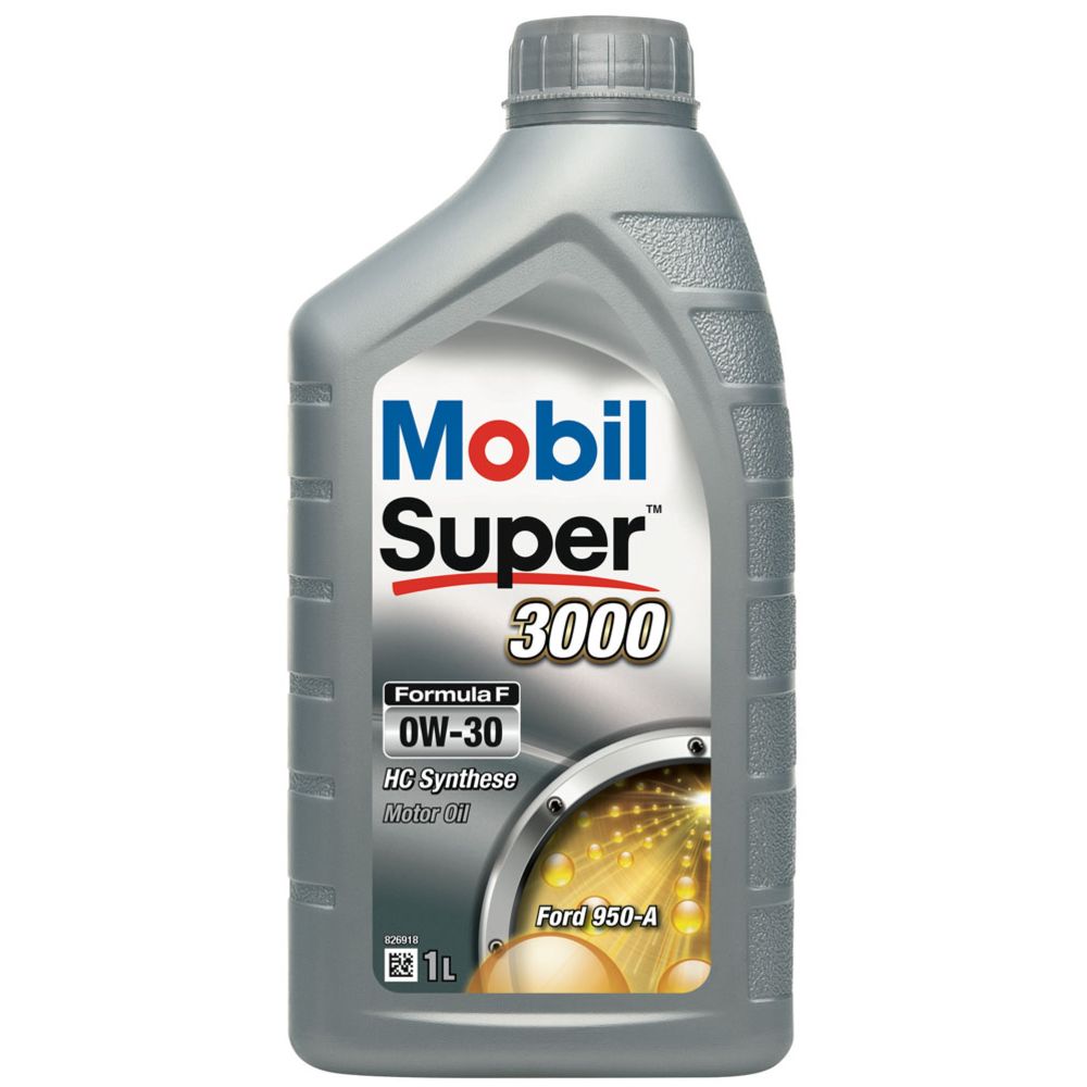 Mobil Super 3000 Formula F 0W-30 1 l moottoriöljy