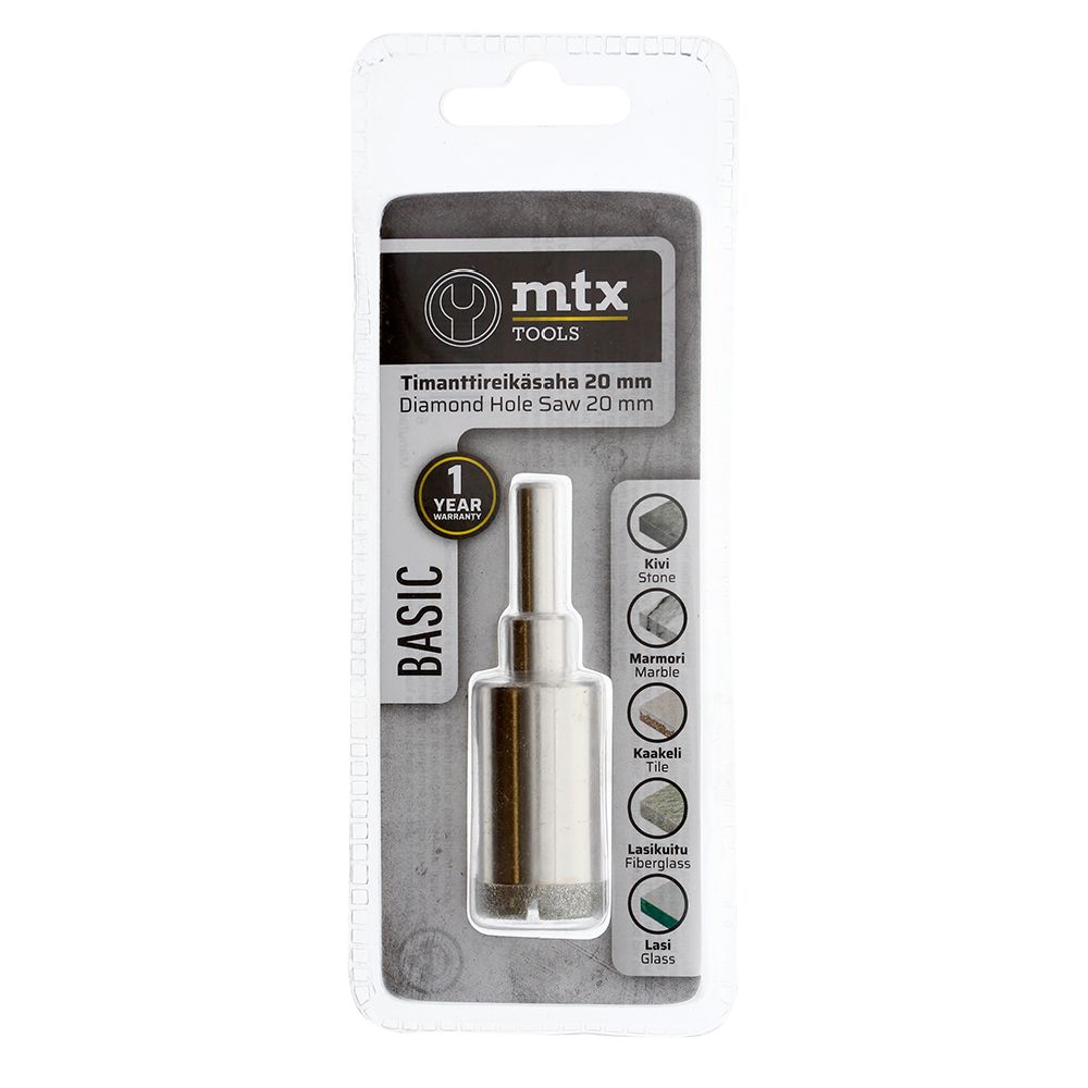 MTX Tools Basic diamanthålsåg 20 mm