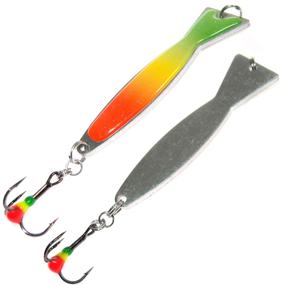 Jasu ALU pystypilkki 60 mm 9 g pinkki/keltainen/oranssi