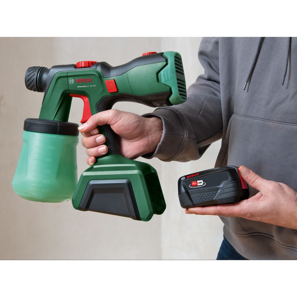Bosch AdvancedSpray 500 akkumaaliruisku 18V runko