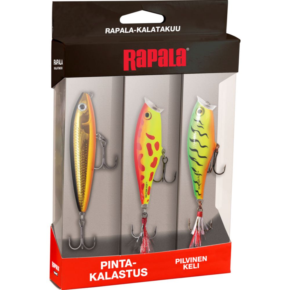 Rapala Kalatakuu pinnavee landikomplekt, pilvine ilm