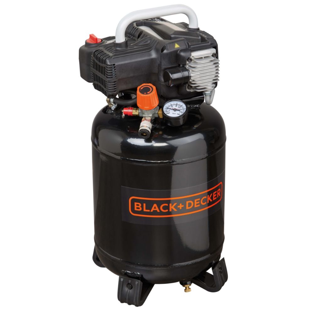 BLACK+DECKER 195/24V-NK paineilmakompressori 1,5 Hp 24 l pystymalli