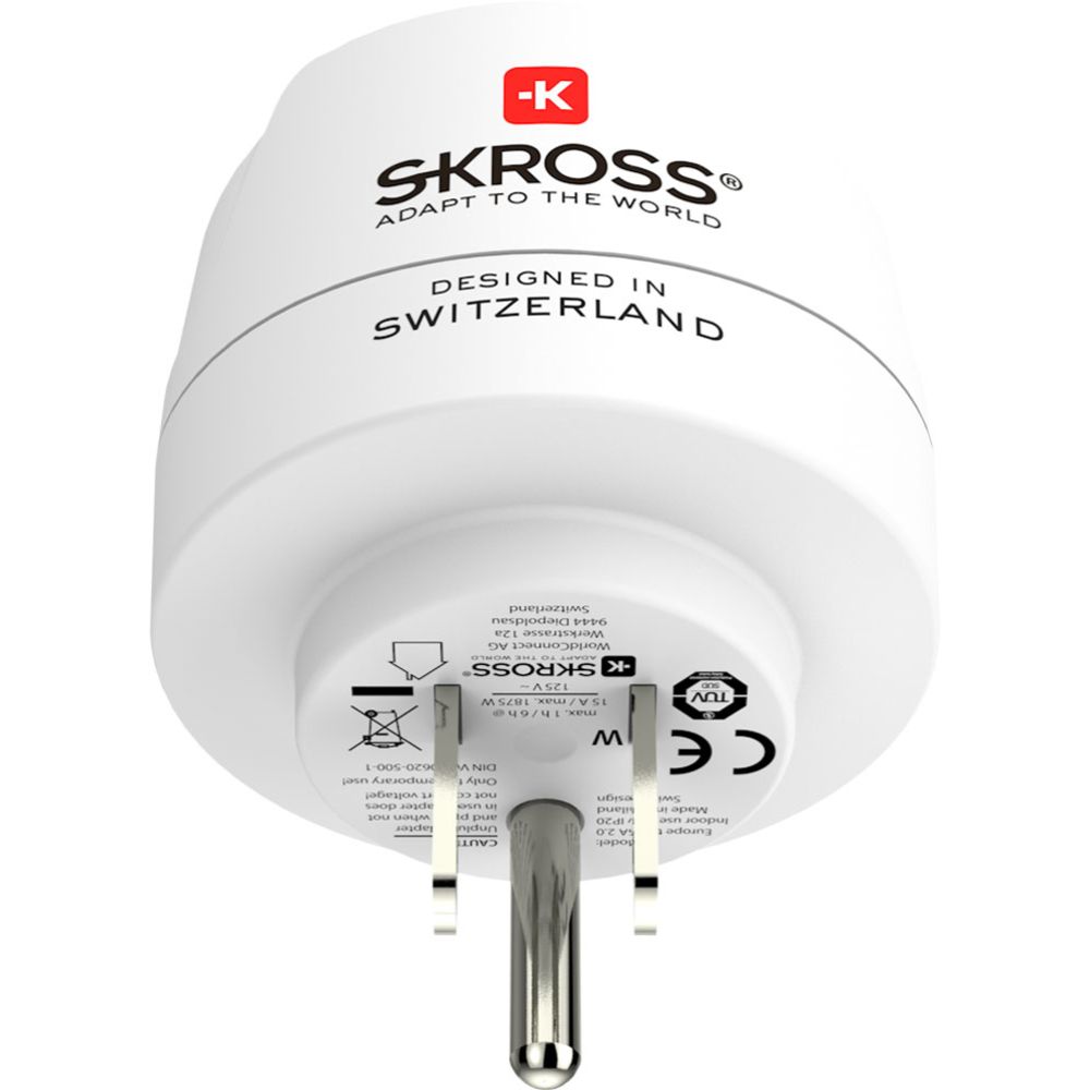 Skross reisiadapter Euroopa -> USA