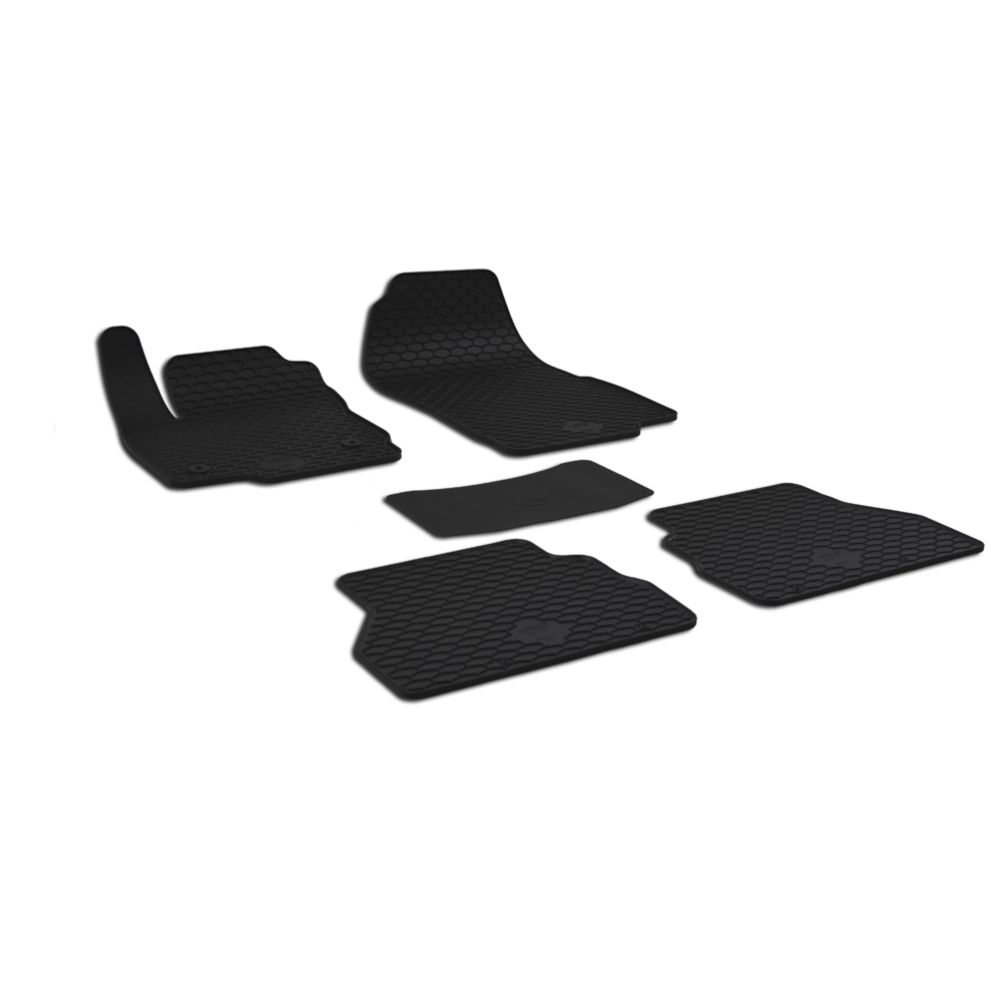 Gummimattsats Ford B-max 2012- gummi svart