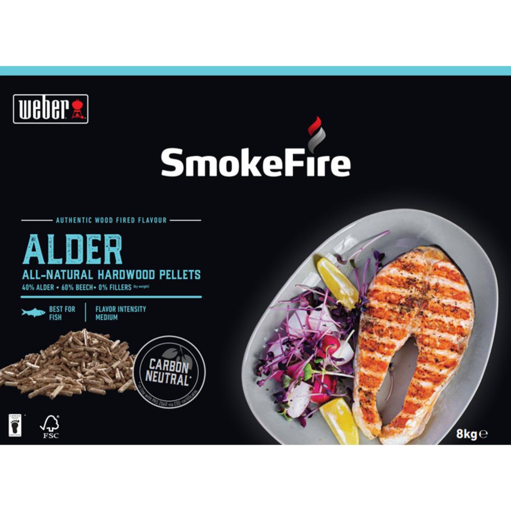 Weber puupellet FSC Alder (lepp)