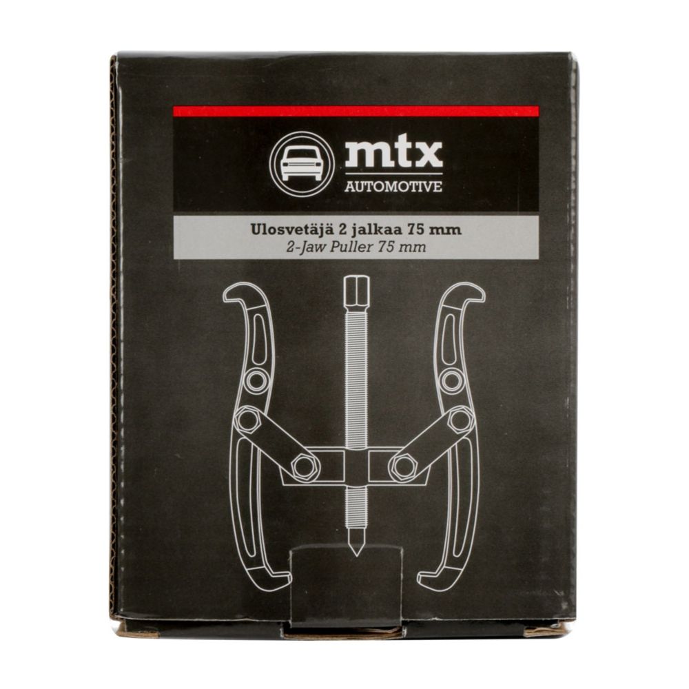 MTX Automotive tvåarmad avdragare 75 mm