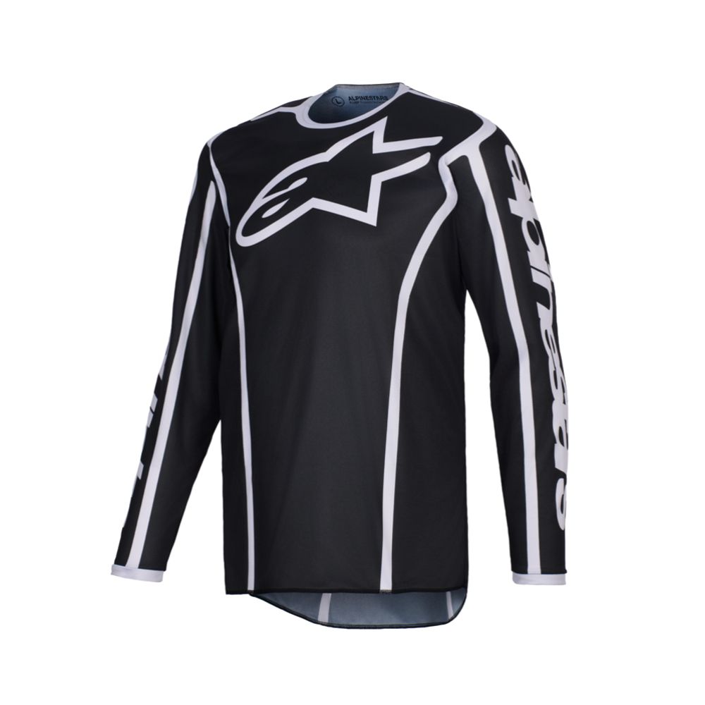 Alpinestars Fluid Apex ajopaita musta/valkoinen L