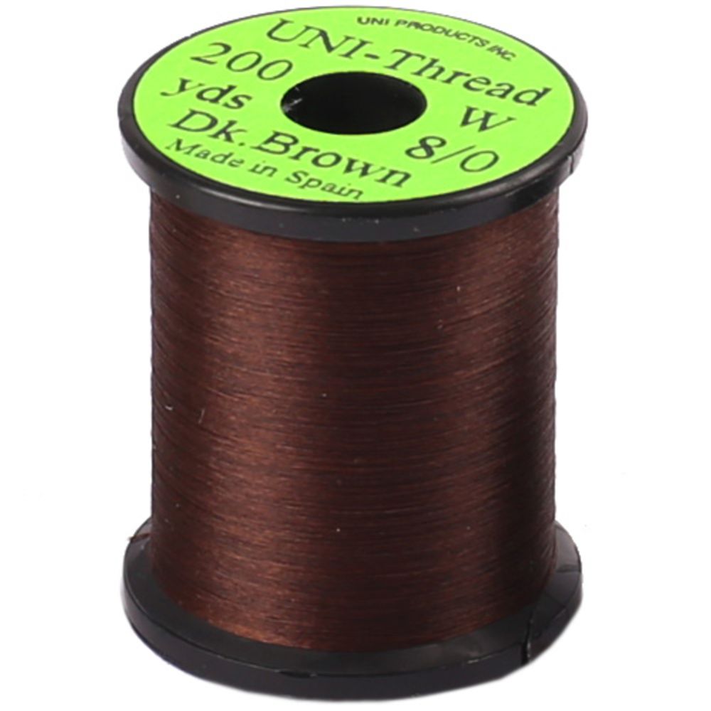 UNI Thread 8/0 sidontalanka musta 200 yds.