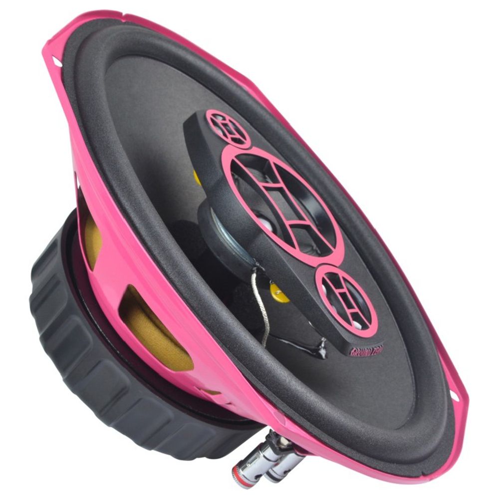 Ground Zero GZCF 7104XSPL 4 -tie koaksiaalikaiutin PINK edition