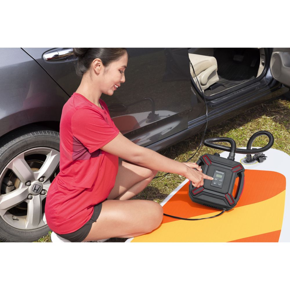 Bestway Powergrip Sport korkeapaineinen sähkötoiminen ilmapumppu 12 V