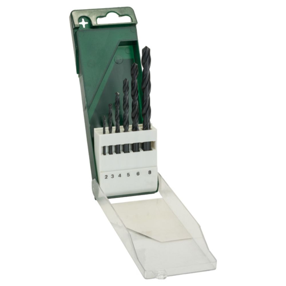 Bosch HSS R metallipuuride komplekt 2-8 mm 6 osa