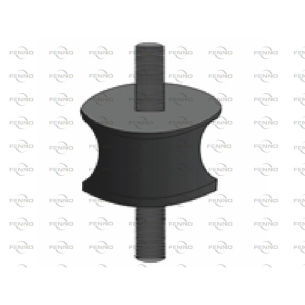 Pakoputkiston kumipalkki 14-0904