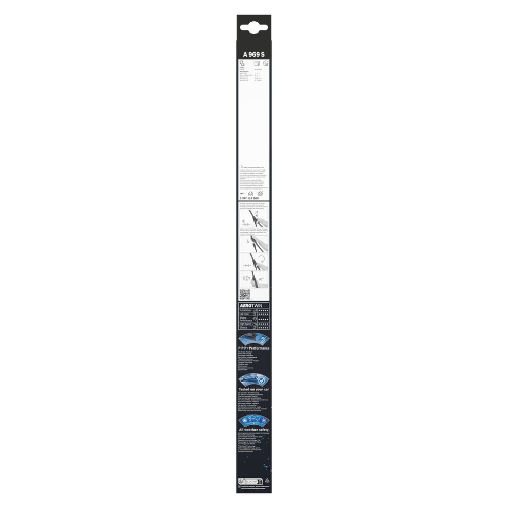 Bosch AeroTwin A969S tuulilasinpyyhkimet 55 + 55 cm