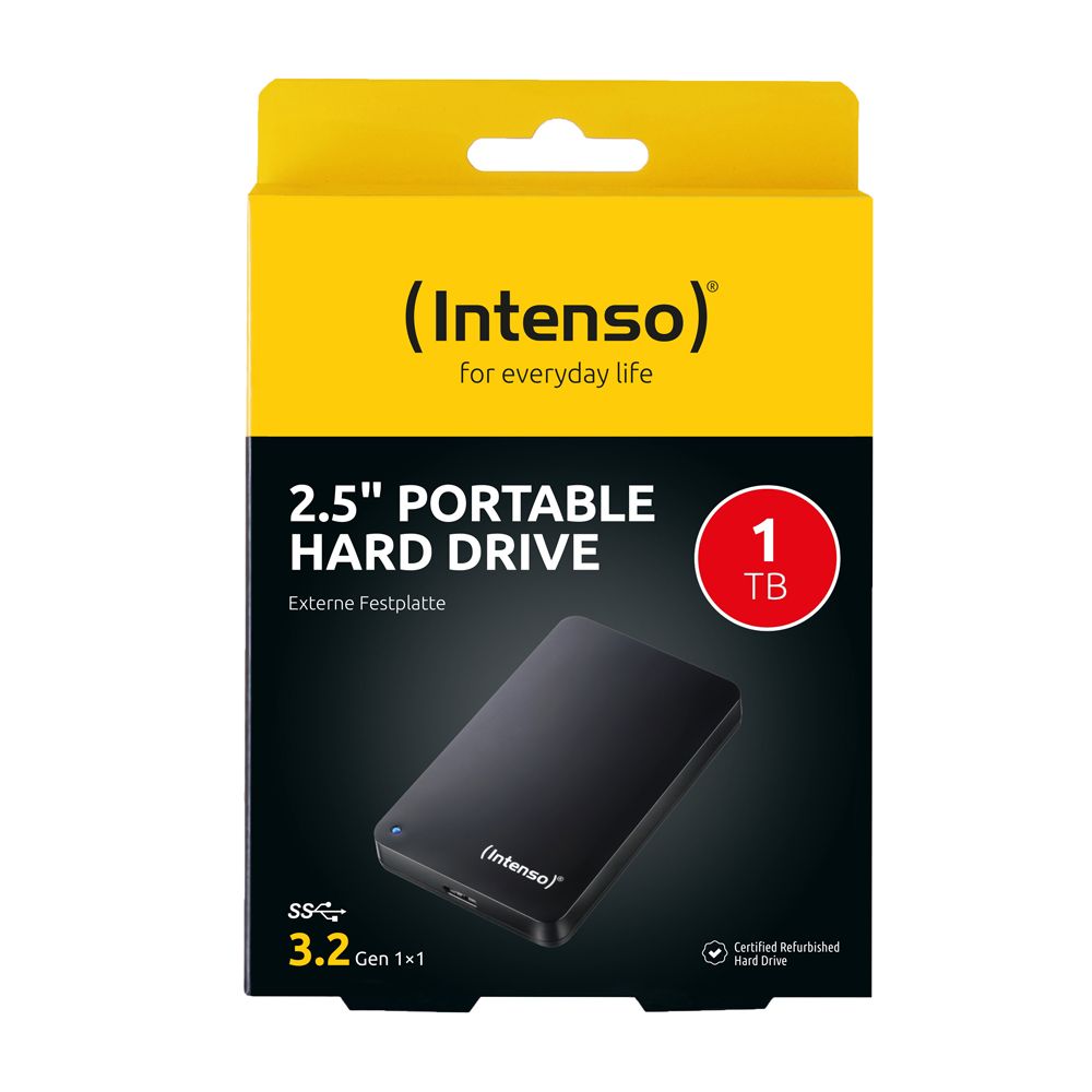 Intenso HDD 1 TB ulkoinen kovalevy