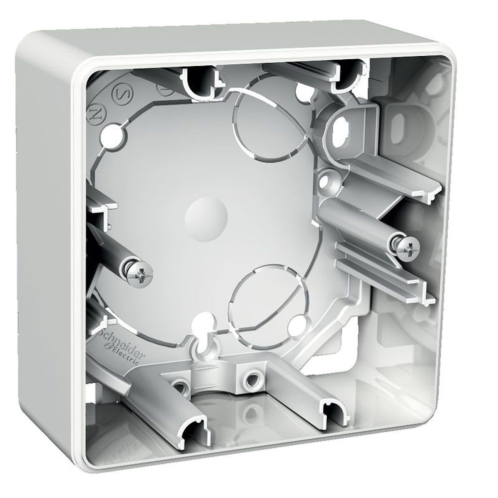 Schneider Electric Exxact utanpåliggande ram 1-vägs 35/85 mm