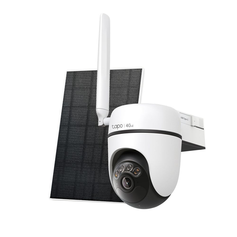 TP-Link Tapo C615G 4G valvontakamera aurinkopaneelilla
