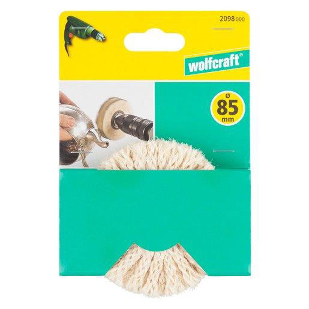 Wolfcraft® sisalskiva 85 mm