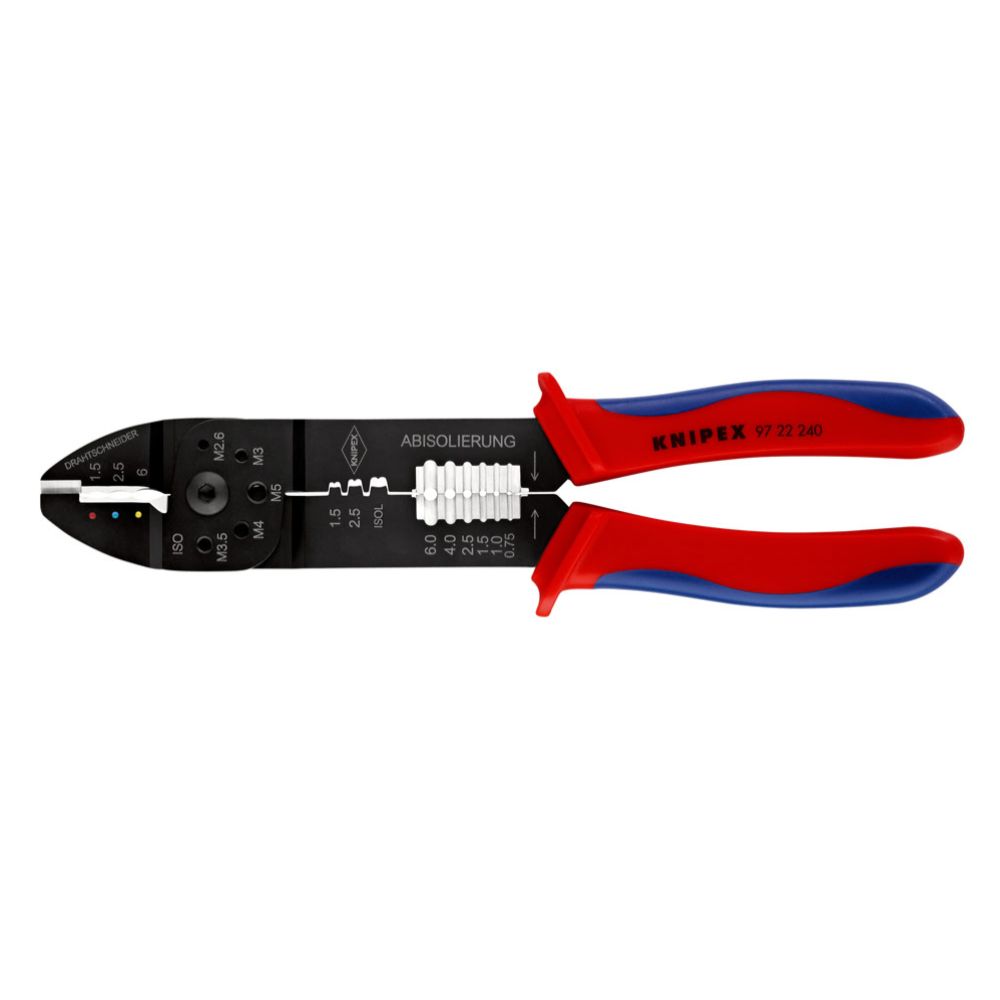 Knipex® 97 22 240 johtoliitinpihdit eristetyt/eristämättömät 240 mm