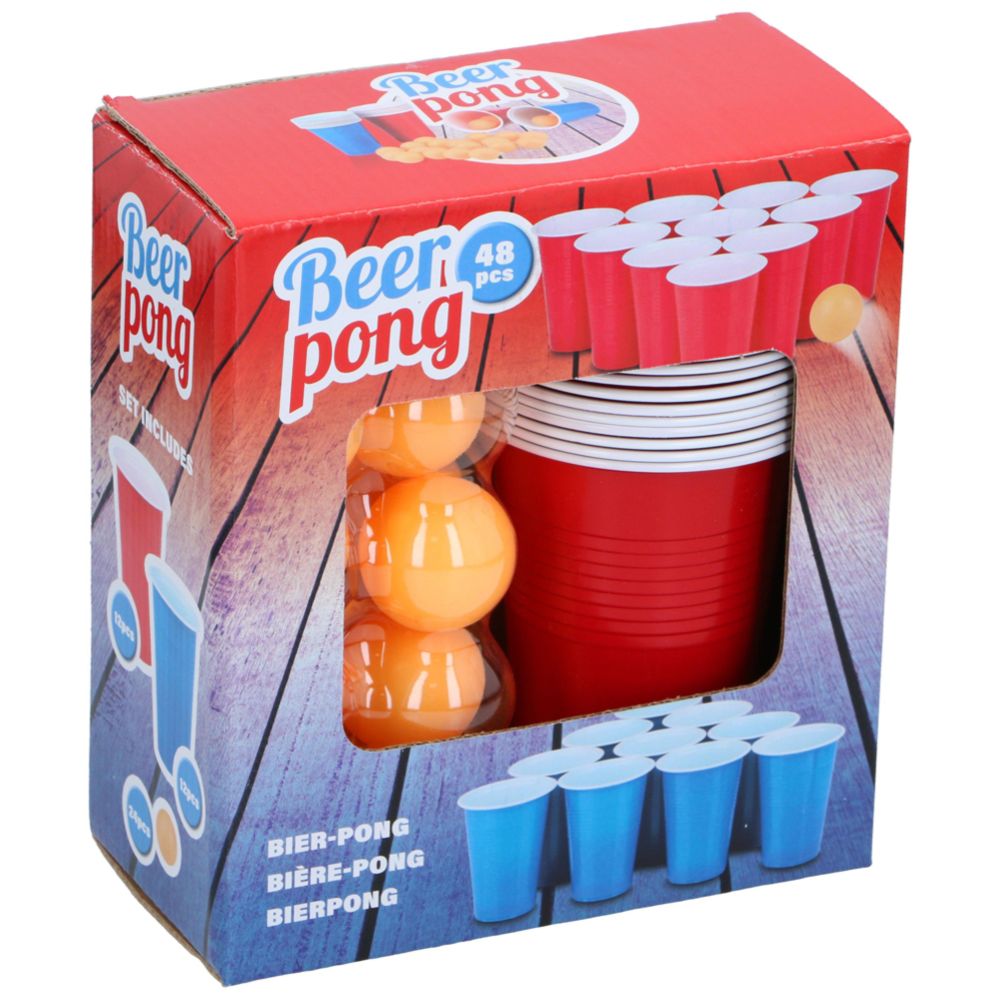 Beer Pong 48 delar