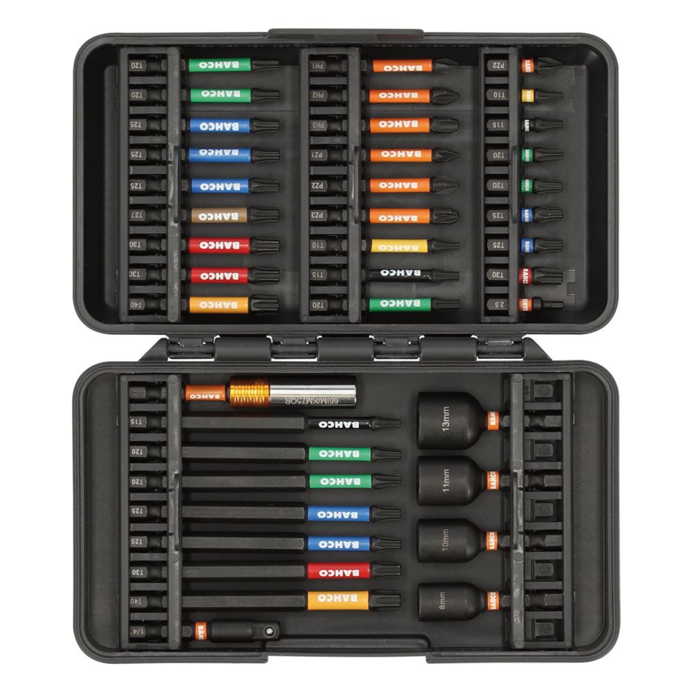 Bahco 66IM/40C-1 Impact 40-osaline otsakute komplekt
