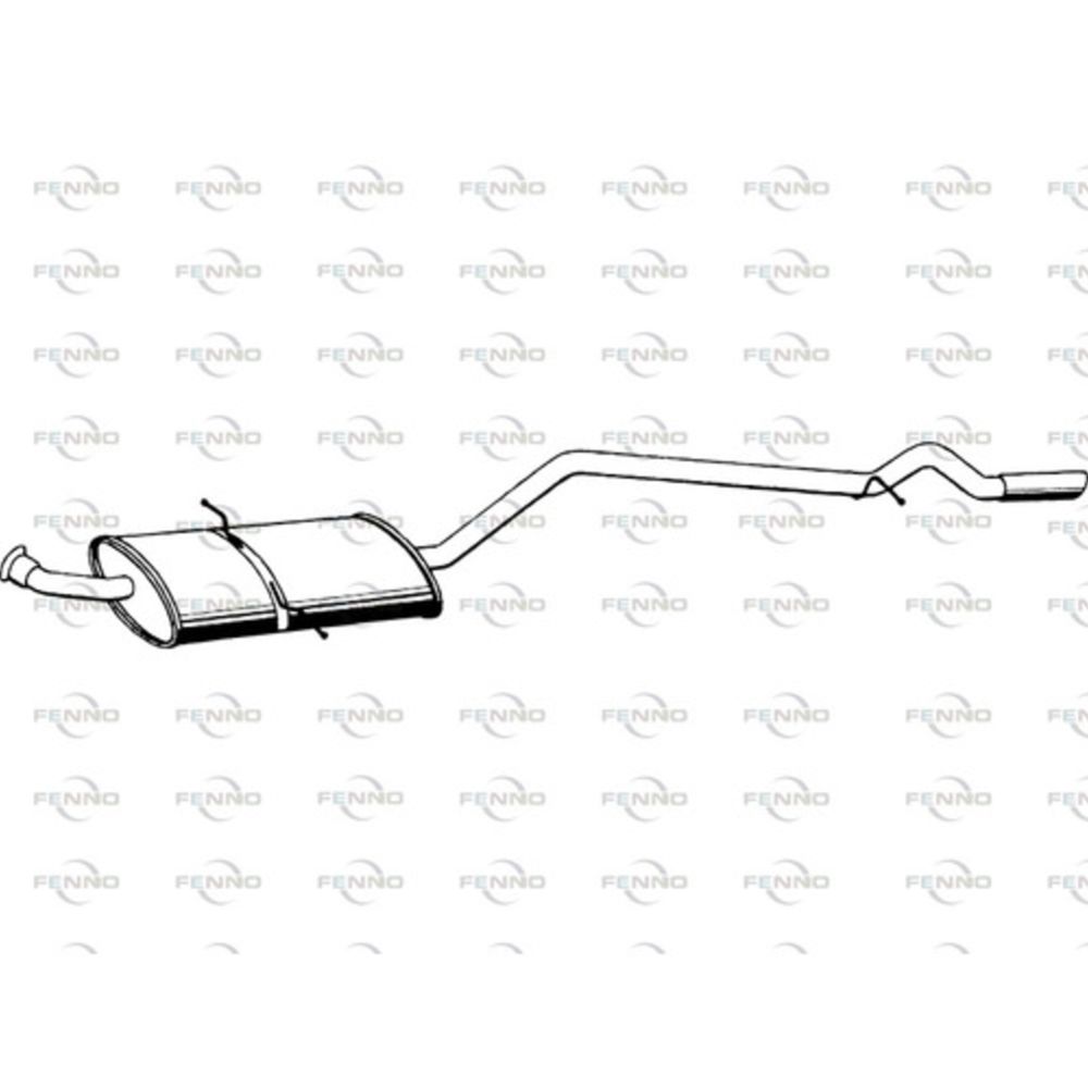 Takaäänenvaimentaja 14-03740