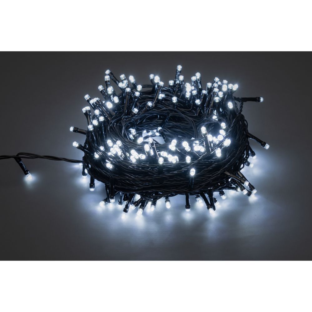 Finnlumor 240-LED ljusslinga klar vit