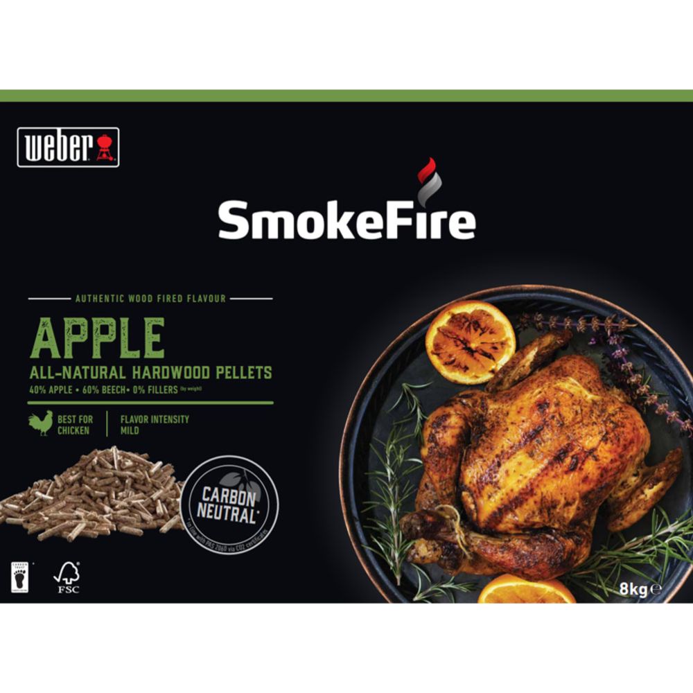 Weber puupellet FSC Apple (õun)