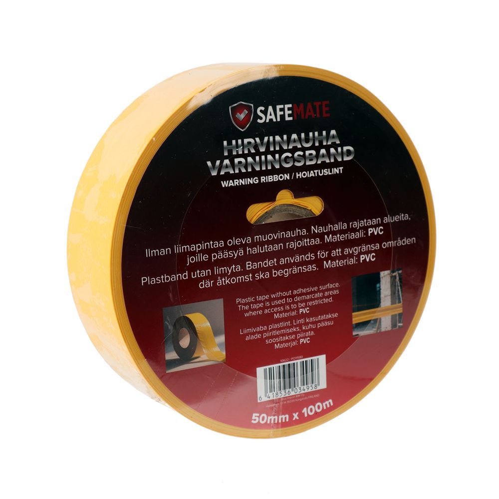 SafeMate Hirvinauha 50 mm 100 m keltainen