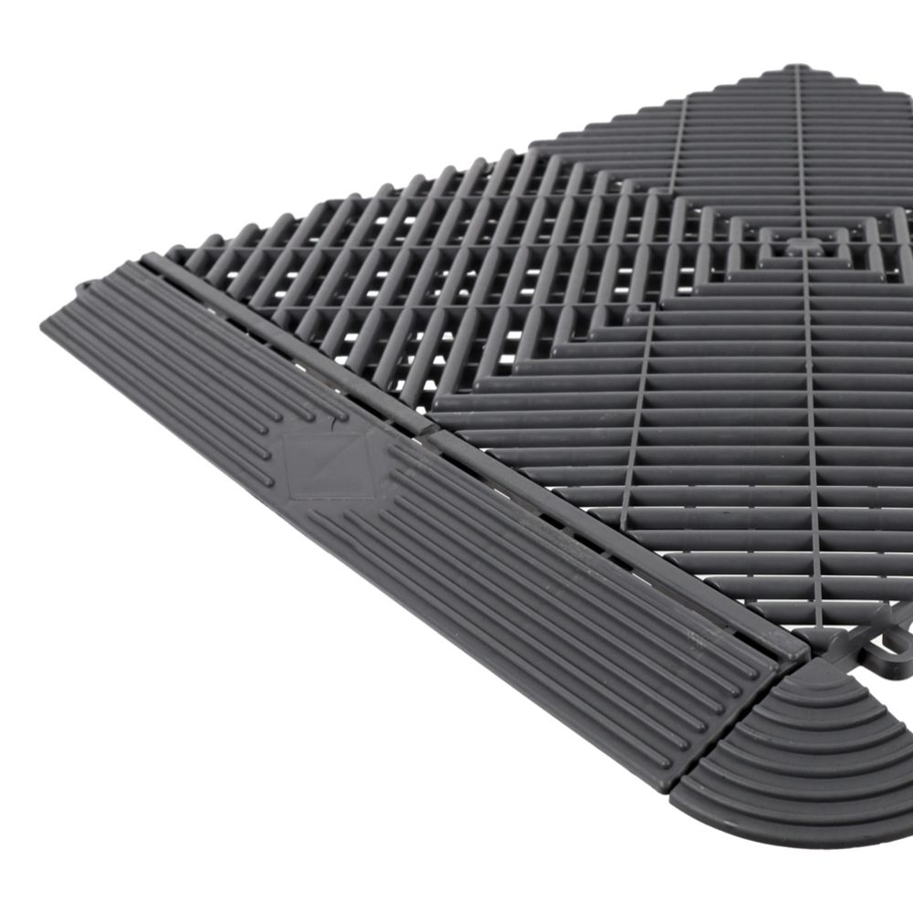 AX4 lattialaatan reunapala harmaa 40 x 6 cm 4 kpl