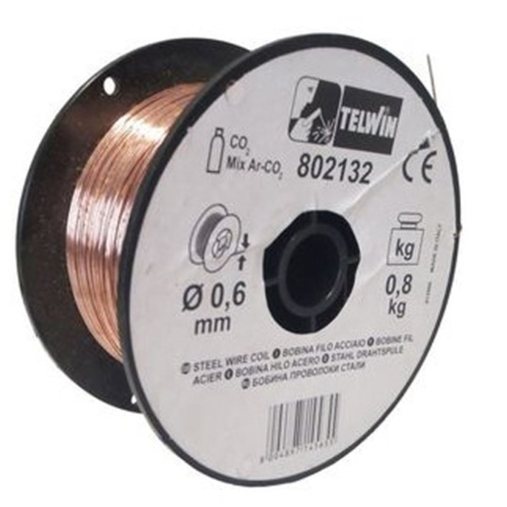 Telwin MIG-svetstråd stål ø 0,8 mm 0,8 kg